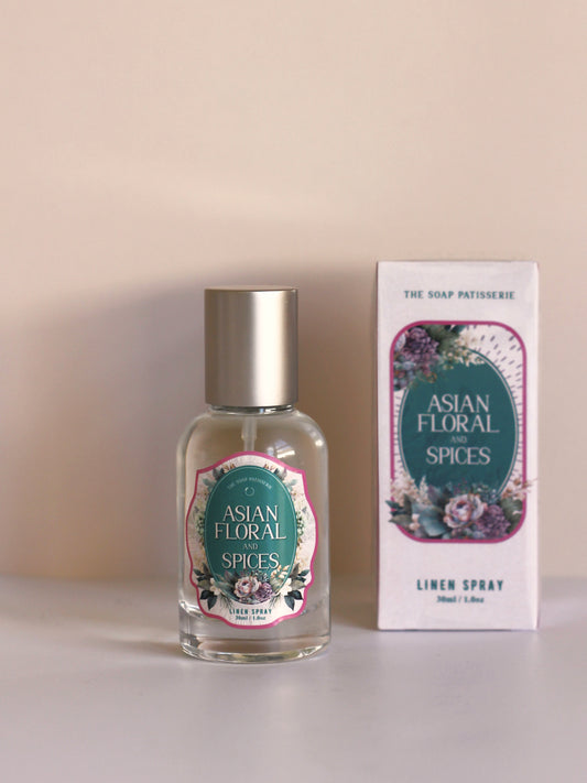 Asian Floral & Spices Linen Spray