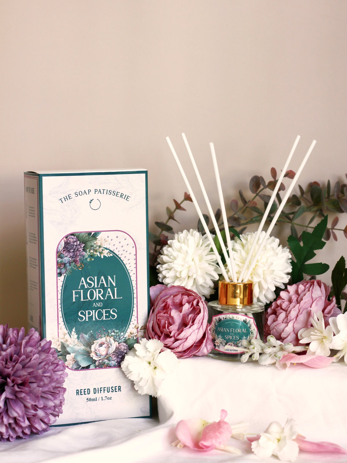 Asian Floral & Spices Reed Diffuser