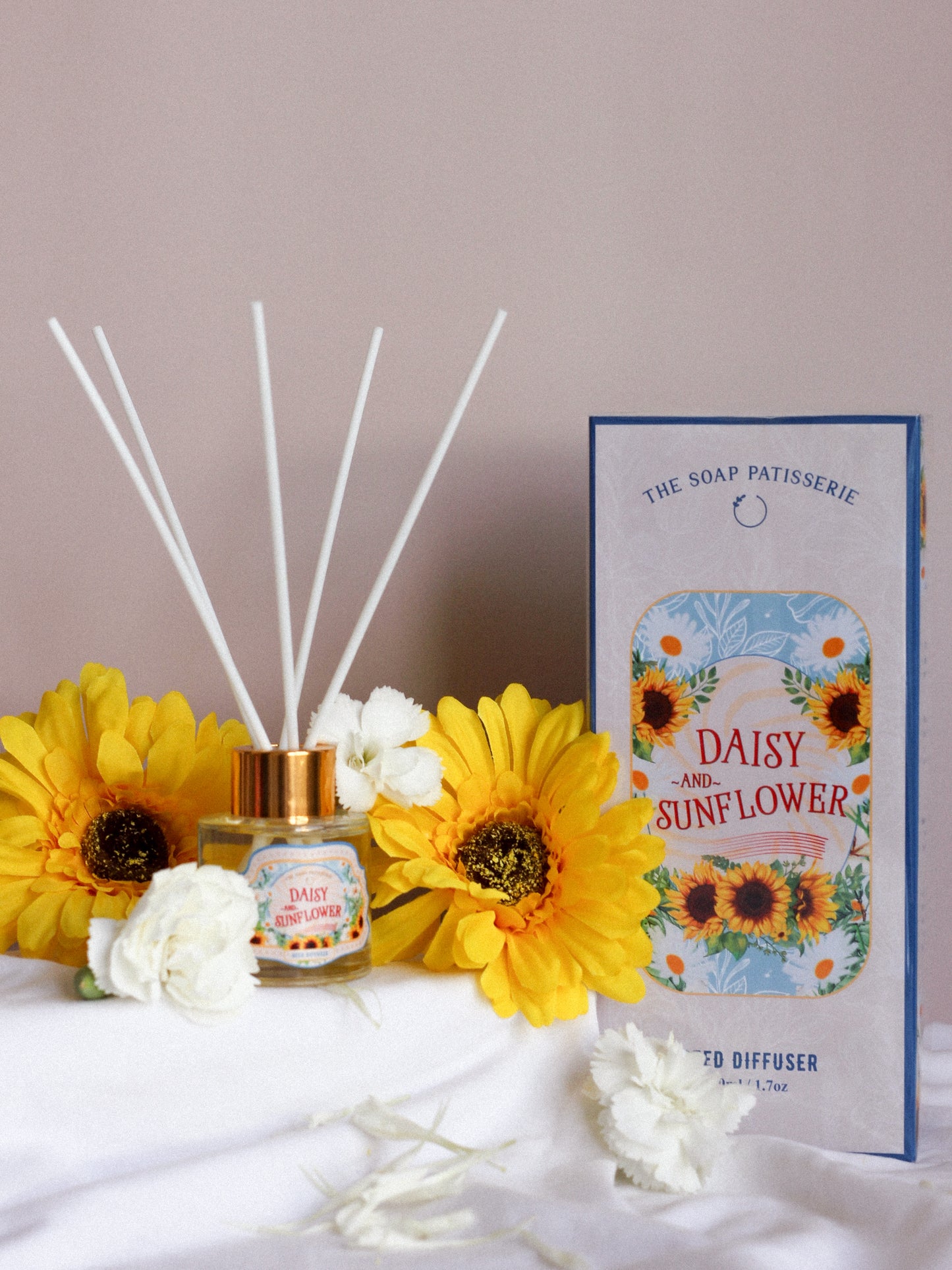 Sunflower and Daisy Reed Diffuser