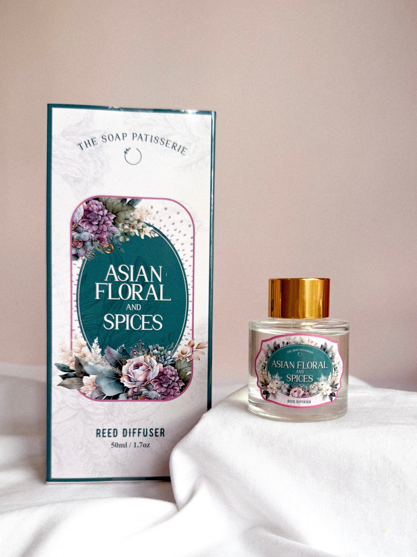 Asian Floral & Spices Reed Diffuser